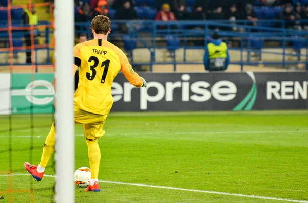 Kharkiv, Ukrayna - 14 Şubat 2019: Kevin Trapp oyuncusu 