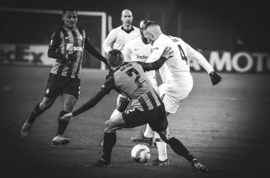 Kharkiv, Ukrayna - 14 Şubat 2019: Ante Rebic oyuncusu