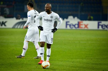 Kharkiv, Ukrayna - 14 Şubat 2019: Jetro Willems oyuncusu durin