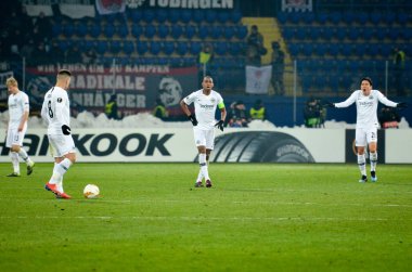 Kharkiv, Ukrayna - 14 Şubat 2019: Eintracht Futbolcu 