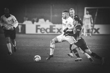 Kharkiv, Ukrayna - 14 Şubat 2019: Ante Rebic oyuncusu