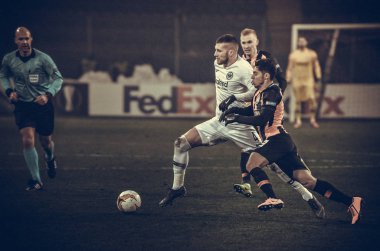 Kharkiv, Ukrayna - 14 Şubat 2019: Ante Rebic oyuncusu