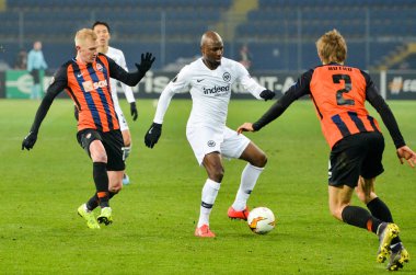 Kharkiv, Ukrayna - 14 Şubat 2019: Jetro Willems oyuncusu durin