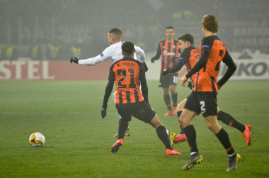 Kharkiv, Ukrayna - 14 Şubat 2019: Ante Rebic oyuncusu