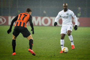 Kharkiv, Ukrayna - 14 Şubat 2019: Jetro Willems oyuncusu durin