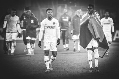 Kharkiv, Ukrayna - 14 Şubat 2019: Jonathan de Guzman ve Dan