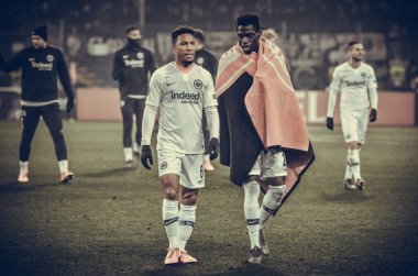 Kharkiv, Ukrayna - 14 Şubat 2019: Jonathan de Guzman ve Dan