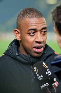 Kharkiv, Ukrayna - 14 Şubat 2019: Gelson Fernandes oyuncu du