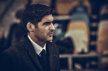 Kiev, Ukrayna - 12 Aralık 2018: Paulo Fonseca Uefa