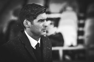 Kiev, Ukrayna - 12 Aralık 2018: Paulo Fonseca Uefa