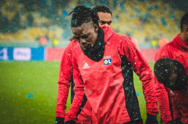 Kiev, Ukrayna - 12 Aralık 2018: Bertrand Traore oyuncu