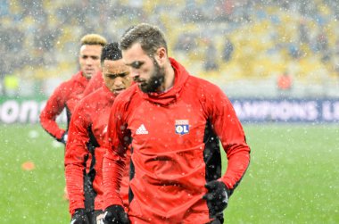 Kiev, Ukrayna - 12 Aralık 2018: Kenny Tete oyuncu 