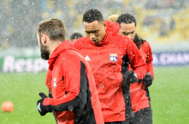 Kiev, Ukrayna - 12 Aralık 2018: Kenny Tete oyuncu 