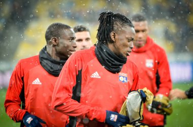 Kiev, Ukrayna - 12 Aralık 2018: Bertrand Traore oyuncu
