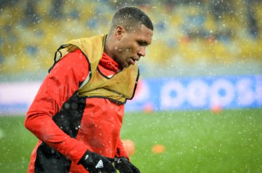 Kiev, Ukrayna - 12 Aralık 2018: Uef sırasında Marcelo oyuncu