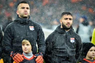 Kiev, Ukrayna - 12 Aralık 2018: Anthony Lopes Uefa sırasında