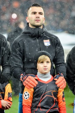 Kiev, Ukrayna - 12 Aralık 2018: Anthony Lopes Uefa sırasında