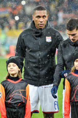 Kiev, Ukrayna - 12 Aralık 2018: Uef sırasında Marcelo oyuncu