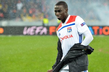 Kiev, Ukrayna - 12 Aralık 2018: Ferland Mendy oyuncusu