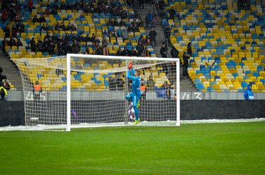 Kiev, Ukrayna - 12 Aralık 2018: Anthony Lopes Uefa sırasında