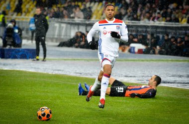 Kiev, Ukrayna - 12 Aralık 2018: Kenny Tete oyuncu 