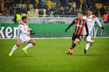 Kiev, Ukrayna - 12 Aralık 2018: Uefa sırasında Marlos oyuncusu