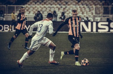 Kiev, Ukrayna - 12 Aralık 2018: Kenny Tete oyuncu 