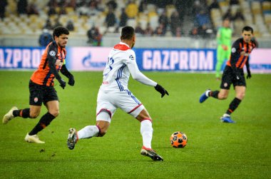 Kiev, Ukrayna - 12 Aralık 2018: Kenny Tete oyuncu 