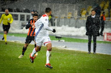 Kiev, Ukrayna - 12 Aralık 2018: Kenny Tete oyuncu 