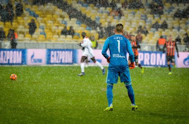Kiev, Ukrayna - 12 Aralık 2018: Anthony Lopes Uefa sırasında