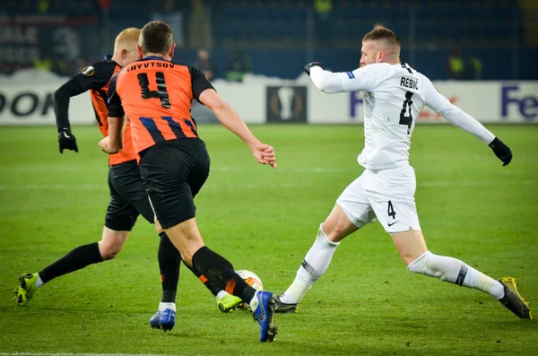 KHARKIV, UKRAINE - February 14, 2019: Ante Rebic player during t — Stock Photo, Image