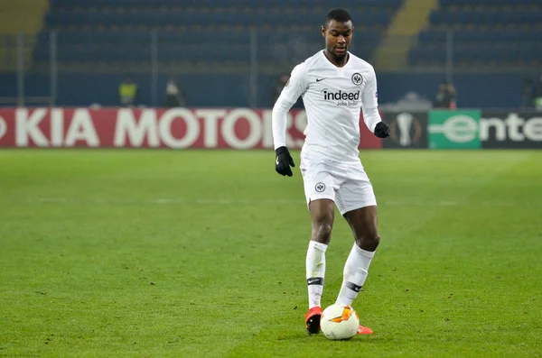 Kharkiv, Ukrayna - 14 Şubat 2019: Futbolcu