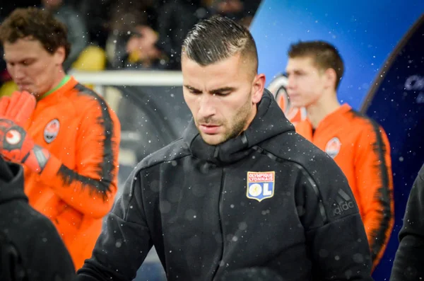 Kiev, Ukrayna - 12 Aralık 2018: Anthony Lopes Uefa sırasında