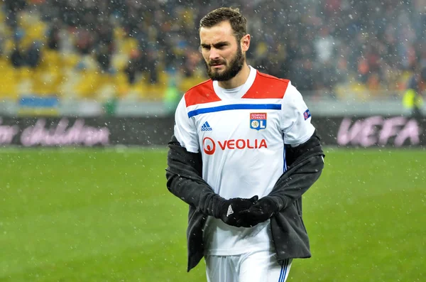 Kiev, Ukrayna - 12 Aralık 2018: Lucas Tousart oyuncusu