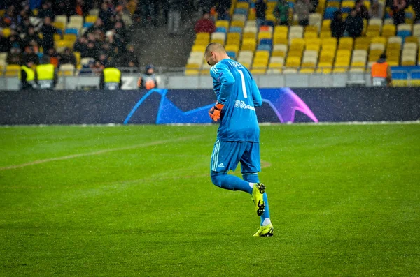 Kiev, Ukrayna - 12 Aralık 2018: Anthony Lopes Uefa sırasında — Stok fotoğraf