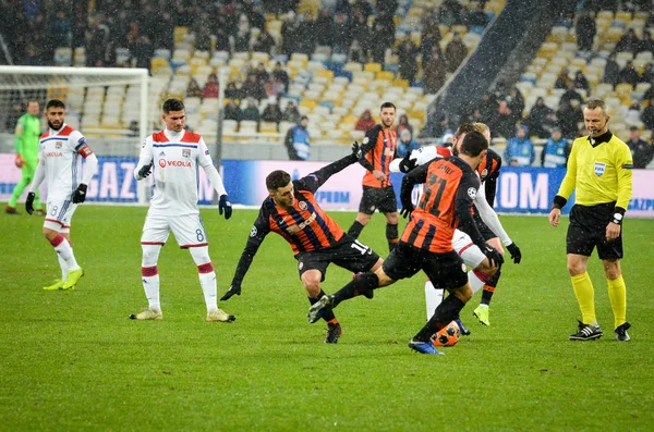 KIEV, UKRAINE - 12 de dezembro de 2018: Jogador de futebol durante a UE — Fotografia de Stock