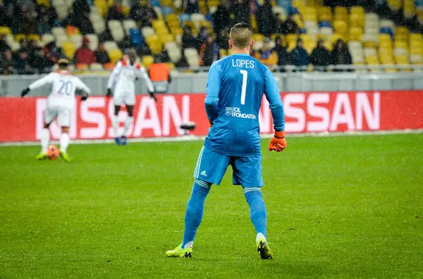 Kiev, Ukrayna - 12 Aralık 2018: Anthony Lopes Uefa sırasında