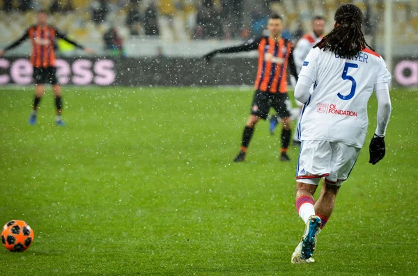 Kiev, Ukrayna - 12 Aralık 2018: Jason Denayer oyuncu sırasında t