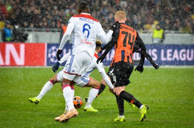 Kiev, Ukrayna - 12 Aralık 2018: Uef sırasında Marcelo oyuncu