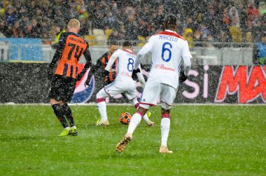 Kiev, Ukrayna - 12 Aralık 2018: Uef sırasında Marcelo oyuncu