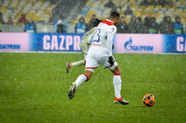 Kiev, Ukrayna - 12 Aralık 2018: Kenny Tete oyuncu 