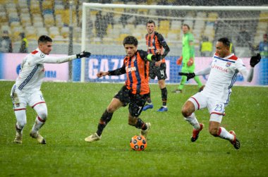 Kiev, Ukrayna - 12 Aralık 2018: Kenny Tete oyuncu 