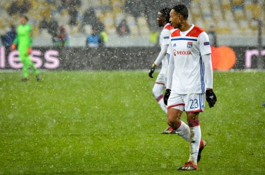 Kiev, Ukrayna - 12 Aralık 2018: Kenny Tete oyuncu 