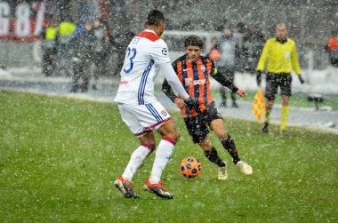 Kiev, Ukrayna - 12 Aralık 2018: Kenny Tete oyuncu 