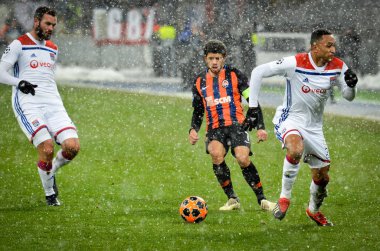 Kiev, Ukrayna - 12 Aralık 2018: Kenny Tete oyuncu 