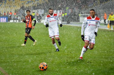 Kiev, Ukrayna - 12 Aralık 2018: Kenny Tete oyuncu 