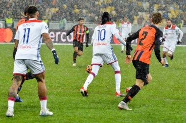 Kiev, Ukrayna - 12 Aralık 2018: Bertrand Traore oyuncu