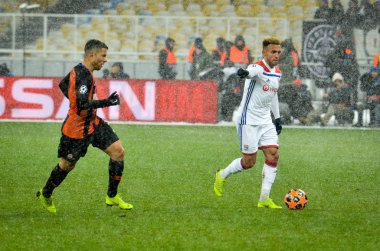 Kiev, Ukrayna - 12 Aralık 2018: Uefa'da Marcal oyuncusu