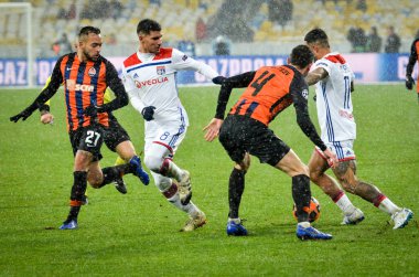 Kiev, Ukrayna - 12 Aralık 2018: Memphis Depay Uefa