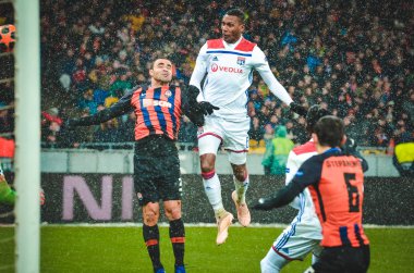 Kiev, Ukrayna - 12 Aralık 2018: Uef sırasında Marcelo oyuncu